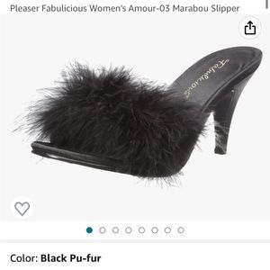 pleaser fabulicious heels size 8